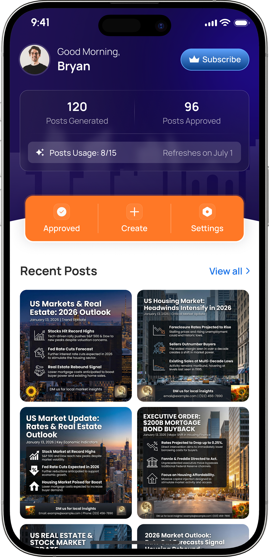 Infographic-Style Visuals Screenshot